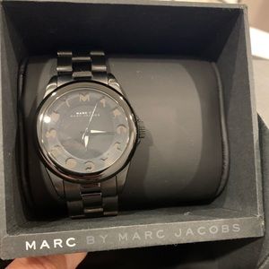 Marc Jacob’s Black Women’s Watch Round Face with Box